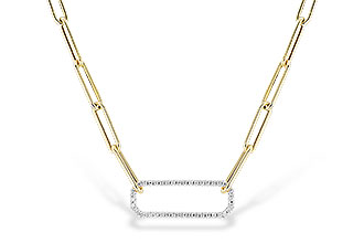 C274-18903: NECKLACE .50 TW (17 INCHES)