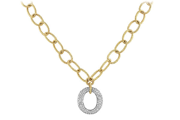 A190-56121: NECKLACE 1.02 TW (17 INCHES)