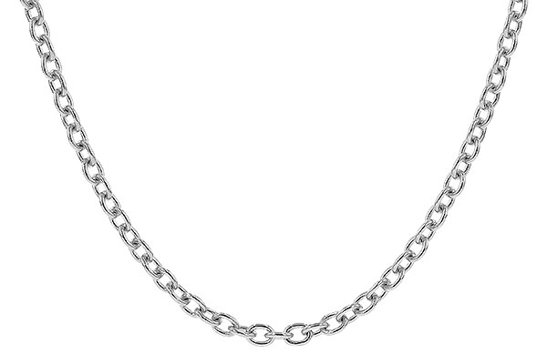 A274-25212: CABLE CHAIN (20IN, 1.3MM, 14KT, LOBSTER CLASP)