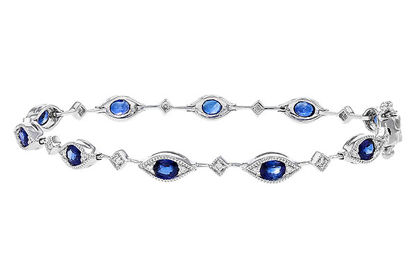 A275-10712: BRACELET 2.31 SAPPHIRE 2.50 TGW (7")