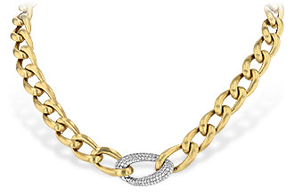 B190-56112: NECKLACE 1.22 TW (17 INCH LENGTH)