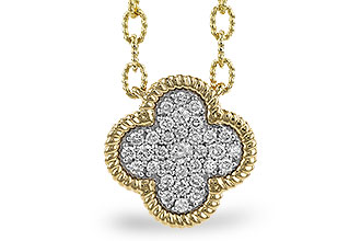 C274-27048: NECKLACE .32 TW (18")