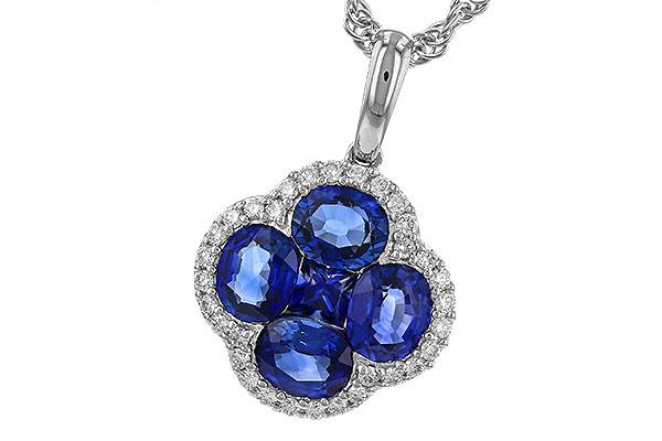 C275-10721: NECKLACE 1.72 SAPPHIRE 1.87 TGW