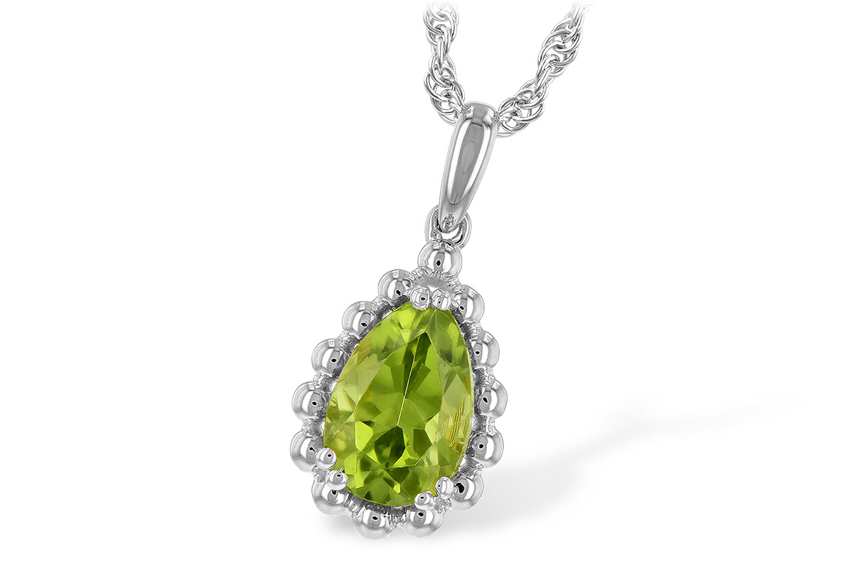D189-67985: NECKLACE 1.30 CT PERIDOT