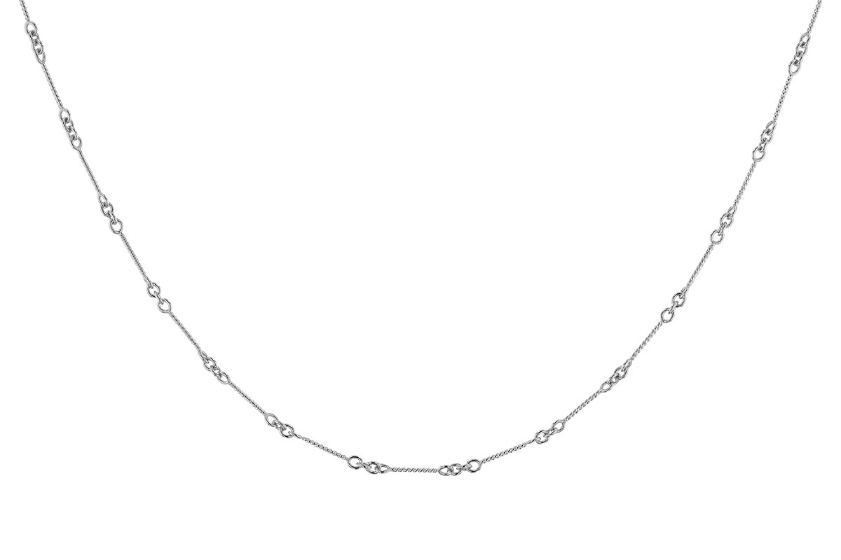 D274-24321: TWIST CHAIN (24IN, 0.8MM, 14KT, LOBSTER CLASP)