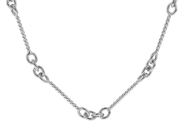 D274-24321: TWIST CHAIN (24IN, 0.8MM, 14KT, LOBSTER CLASP)