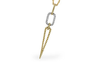 D275-11576: NECKLACE .14 TW