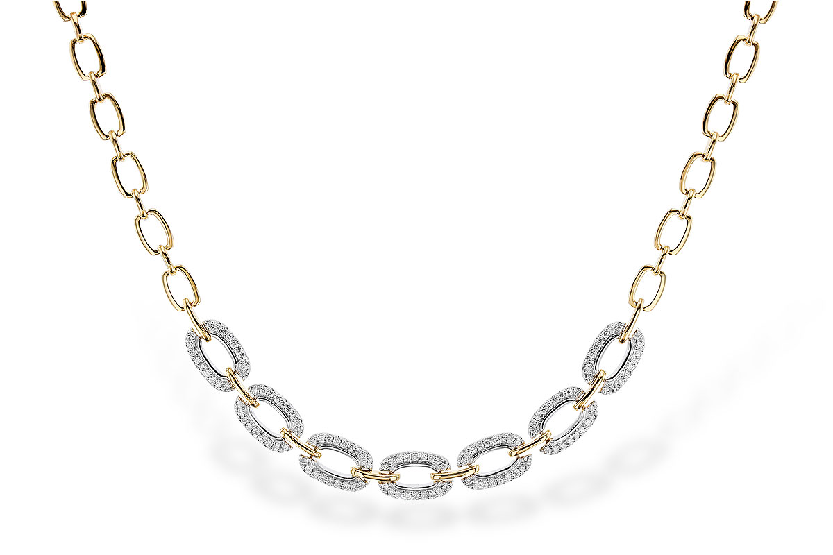 F274-19748: NECKLACE 1.95 TW (17 INCHES)