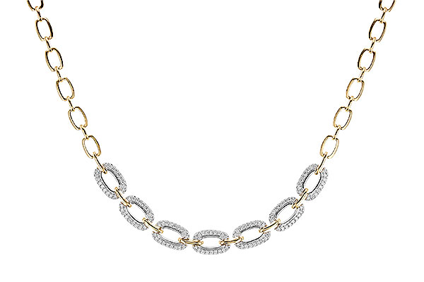 F274-19748: NECKLACE 1.95 TW (17 INCHES)