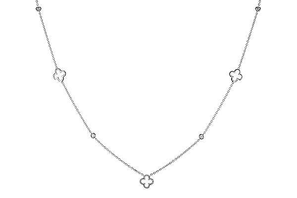 F275-11594: NECKLACE .20 TW (18")