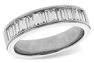 L275-09793: LDS DIA WED RG .70 TW BAGUETTES