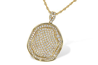 M190-58875: NECKLACE .92 TW